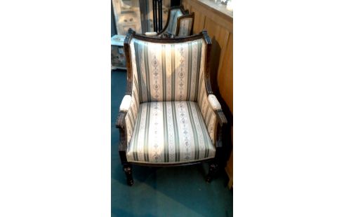 SESSEL 1, , HOLZ STOFF ANTIK STIL LUDWIG XVI DAS STÜCK