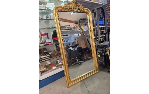 MIROIR DORE DE STYLE 172 X 90
