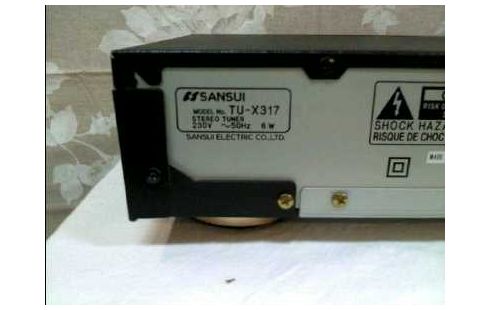 STEREO-TUNER <SANSUI> TU-X317 MIT RADIOFUNK.