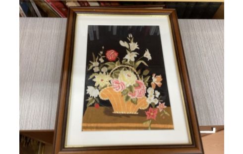 CADRE BOIS TAPISSERIE