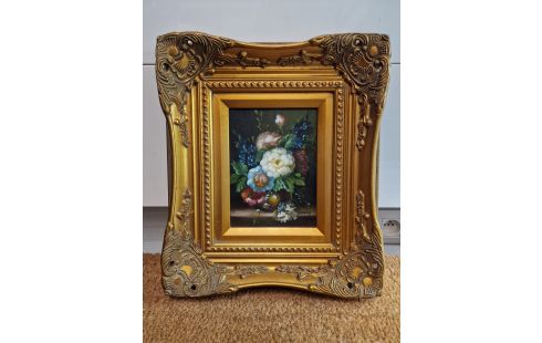 CADRE DORE nature morte récent