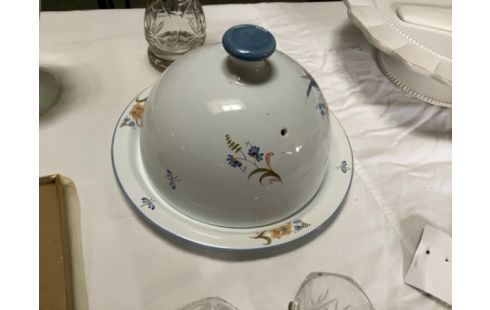 ASSIETTE + COUVERCLE MOUSTIER