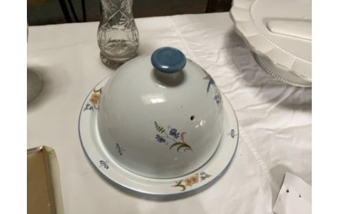 ASSIETTE + COUVERCLE MOUSTIER