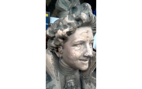 BUSTE IN GIPS ANTIEK 