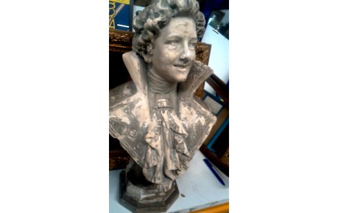 BUSTE IN GIPS ANTIEK 
