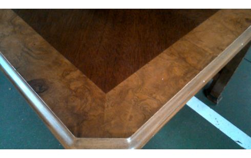 MESA DE SALÓN, , MARQUETERÍA NOGAL