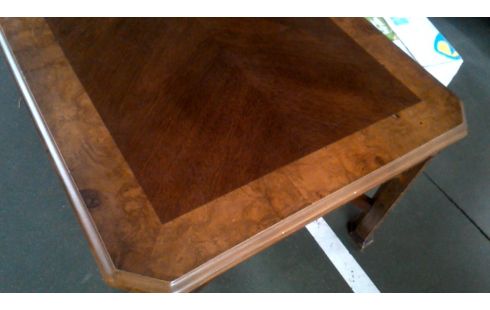 MESA DE SALÓN, , MARQUETERÍA NOGAL