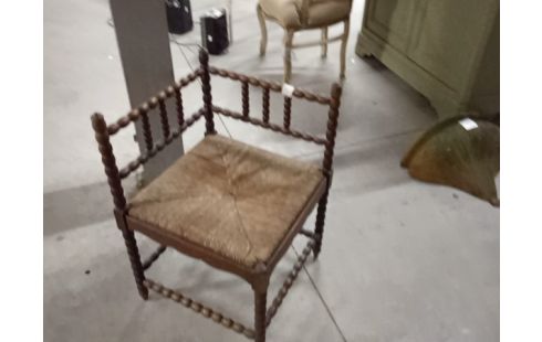 CHAISE COIN DE FEU CHENE