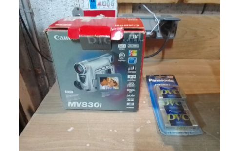 CAMESCOPE CANON + CASSETTES