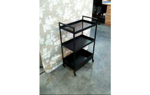 SERVIERWAGEN A.R. METALL SCHWARZ 3 E.