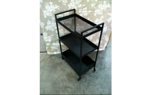 SERVIERWAGEN A.R. METALL SCHWARZ 3 E.