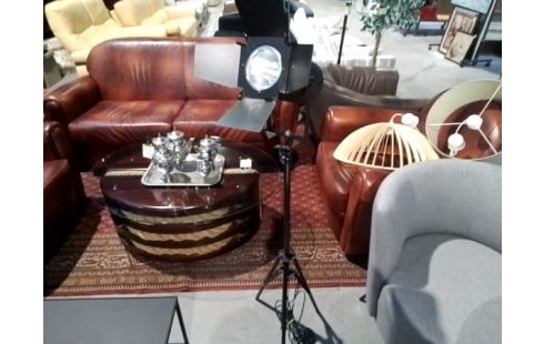 LAMPADAIRE MÉTAL NOIR