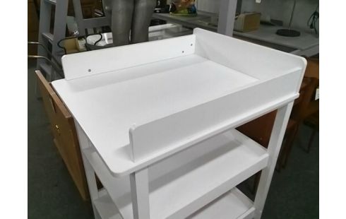 TABLE A LANGER BLANCHE