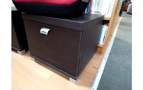 CHEVET MODERNE MARRON 1T