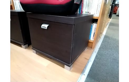 CHEVET MODERNE MARRON 1T