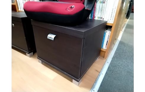 CHEVET MODERNE MARRON 1T