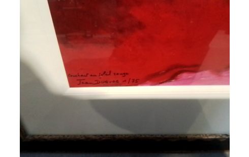 LITHOGRAPHIE JEAN DUQUOC