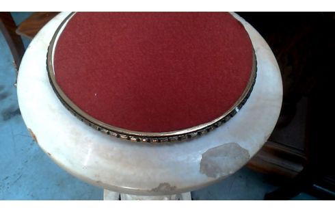 MESA DE SERVICIO, , COLUMNA MÁRMOL COBRE 2 CUERPOS