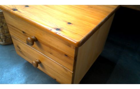 CHEVET EPICEA 2 TIROIRS