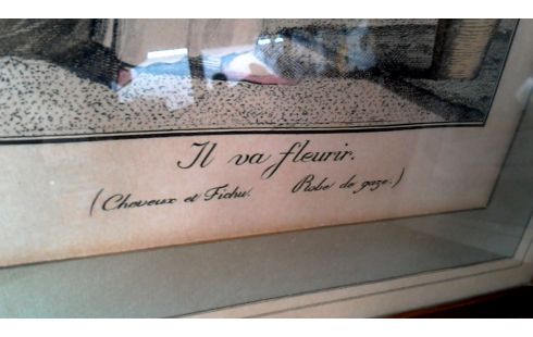 GRAVÜRE FARBIG DAS STÜCK