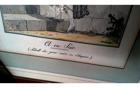 GRAVÜRE FARBIG DAS STÜCK