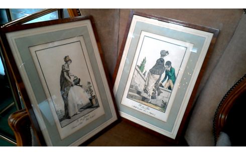 GRAVÜRE FARBIG DAS STÜCK