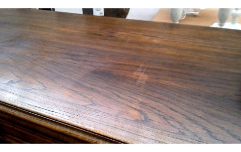 DRESSOIR MASSIEF EIK 4 DEUREN / 4 LADEN