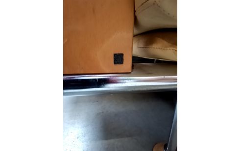 CANAPE NELO SWEDEN CUIR VANILLE