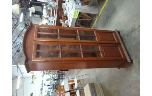 BIBLIOTHEQUE VITREE 2 PORTES