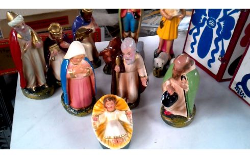 OBJET DECO PLATRE VINTAGE