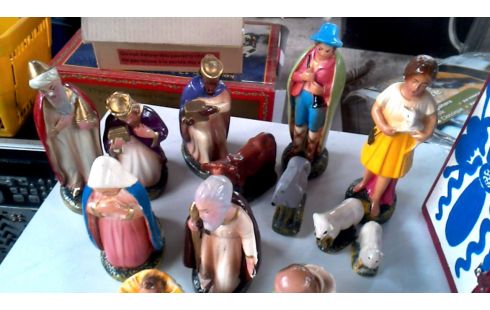 OBJET DECO PLATRE VINTAGE