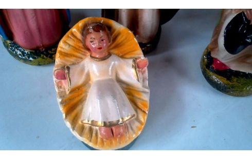 OBJET DECO PLATRE VINTAGE