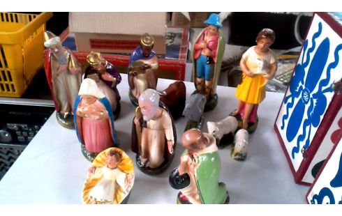 OBJET DECO PLATRE VINTAGE