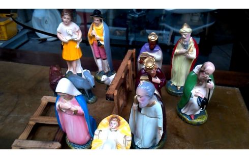 OBJET DECO PLATRE VINTAGE