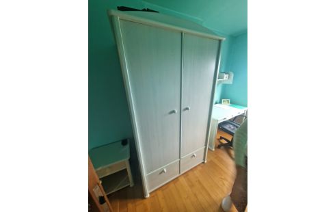 GARDE ROBES MODERNE 2 PORTES