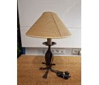 LAMPE A POSER PIED FER FORGÉ