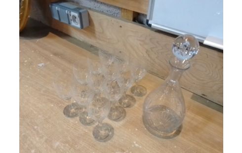 SERVICE CRISTAL + CARAFE