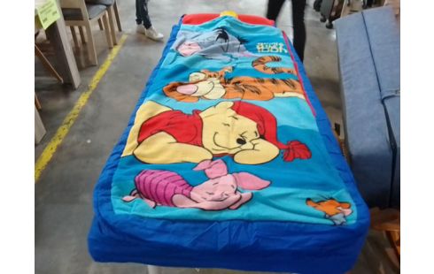 MATELAS GONFLABLE WINNIE L'OURSON + GONFLEUR