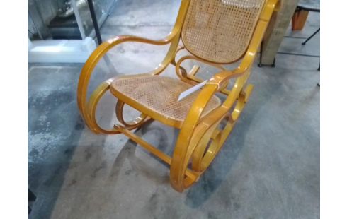 ROCKING CHAIR ASSISE+ DOSSIER CANNÉE