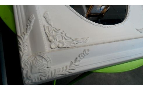 ESPEJO BLANCA OVALADO