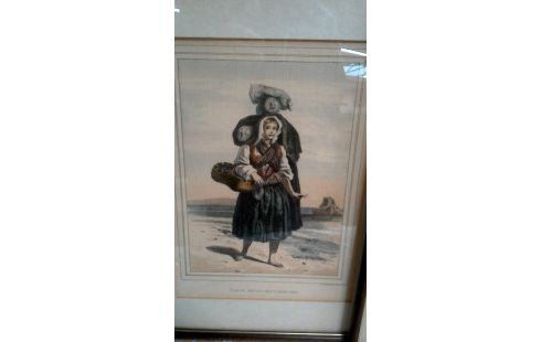 GRAVURE KLEUR LOT VAN