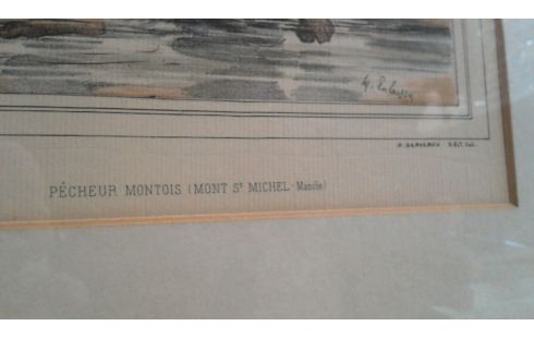 GRAVURE KLEUR LOT VAN