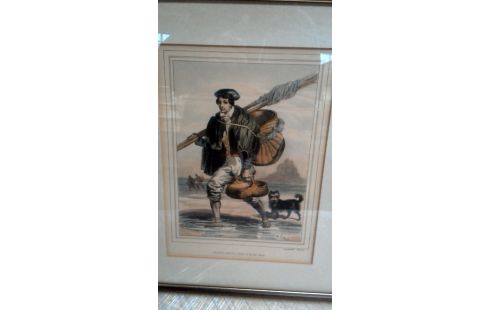 GRAVURE KLEUR LOT VAN