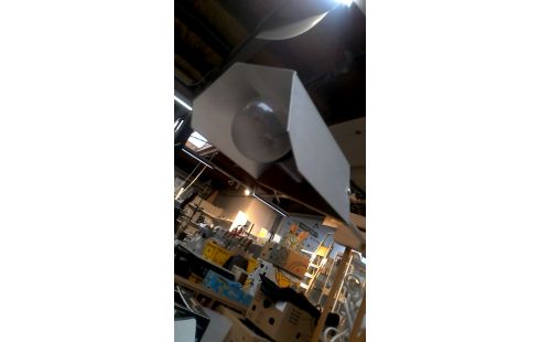 BUREAULAMP TESS HOUT ALUMINIUM