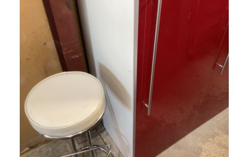 COLONNE CUISINE ROUGE TIROIRS