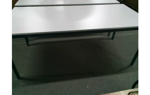 TABLE GRISE 80X180
