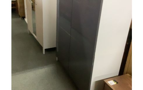 MEUBLE GRIS 4 PORTES