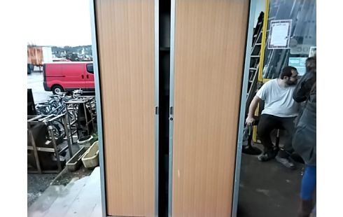 ARMOIRE PORTES COULISSANTES + clefs