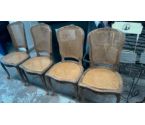 LOT DE 4 CHAISE