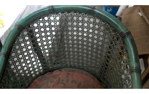 2 SILLAS VERDE BAMBÚ LOOK, , MADERA JUNCO